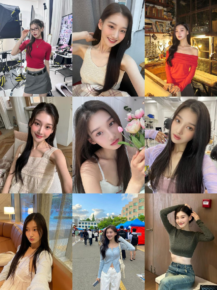 编号XH14  #证件  #韩国 职业模特 工作照 聚会 外出 自拍 生活日常  照片1188张  视频73个 （带ig） 形象照🌟🌟🌟 工作照🌟🌟🌟🌟  证件⭐️  带韩国身份证正反面