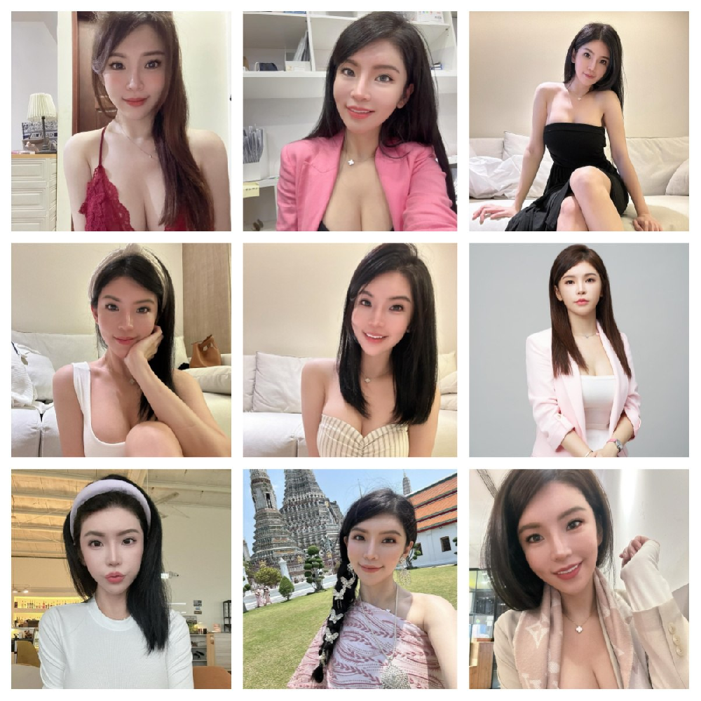 (编号ssk11)  #台湾 美女 日常 旅游 工作 生活 高尔夫 瑜伽 自拍722张照片视频363个（带ig)