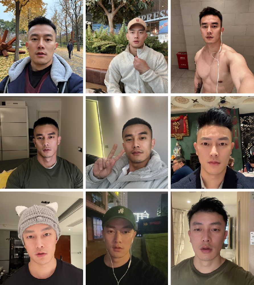 (编号A162) #证件  #国内 帅哥 日常 生活 旅游 自拍多1472张照片视频26个  证件⭐️  带军官证