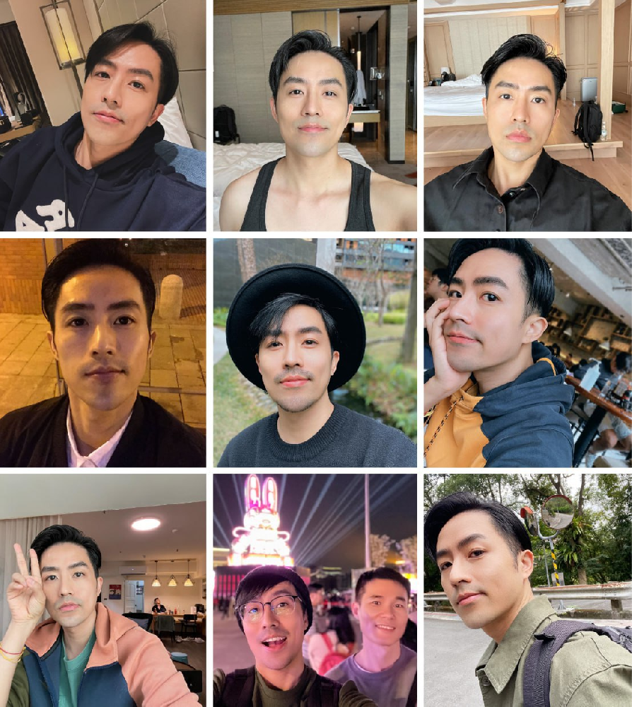 (编号A166)  #台湾 帅哥 日常 生活 旅游 自拍多1447张照片视频25个