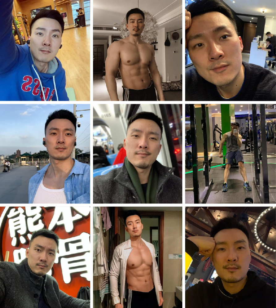 (编号A167) #证件  #国内 男子 日常 生活 健身853张照片视频23个  证件⭐️   带中国身份证正反面