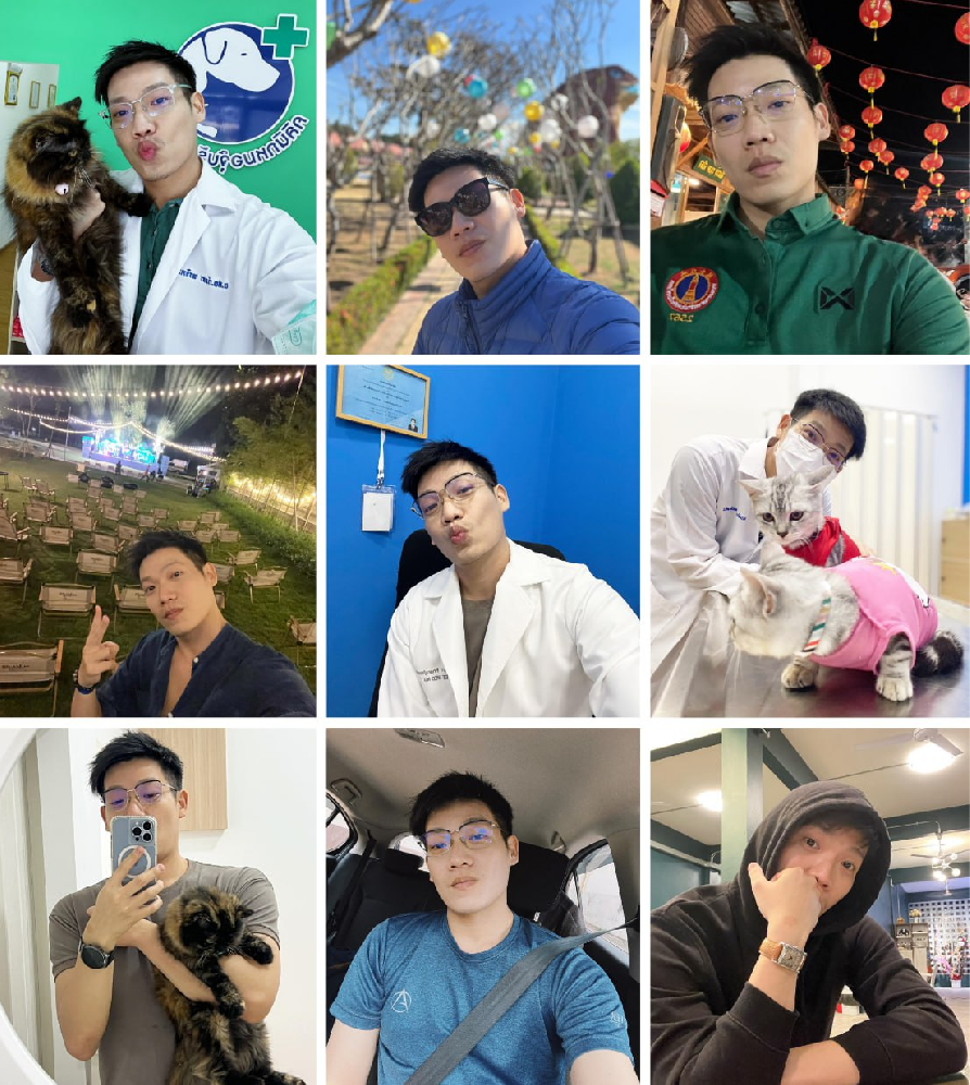 (编号A171) #医生  #泰国 宠物 医生 日常 生活 工作1246张照片视频39个