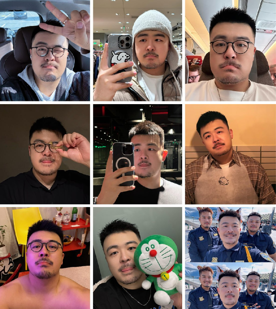 (编号A179)  #国内 男子 日常 生活 旅游1464张照片视频60个