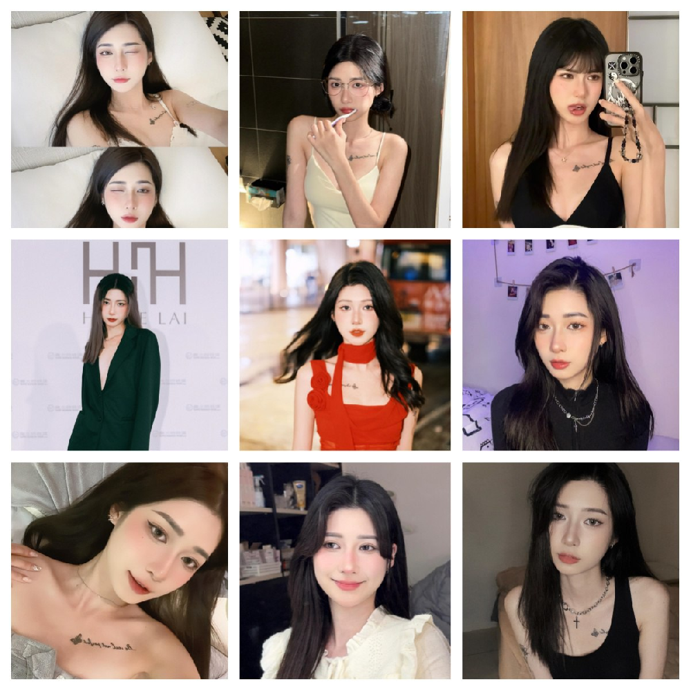 (编号ssk51)  #台湾 美女 日常 生活 旅游 睡床照 车内 游泳 自拍多 1037张照片视频17个（带ig)