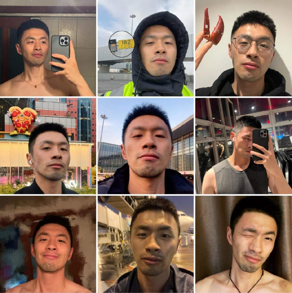 (编号A191)  #国内 男子 日常 生活 旅游 照片683张 视频31个（带博主账号）