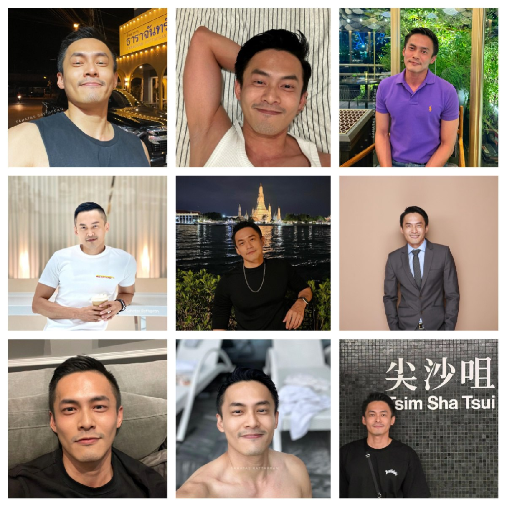 (编号AA01)  #泰国 宝爸 日常 工作 生活 旅游 自拍多 1042张照片视频30个（带ig）