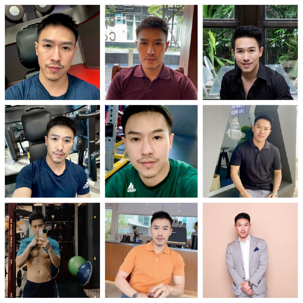 (编号AA13)   #泰国 男子 日常 生活 旅游 自拍 健身 771张照片视频139个（带ig)