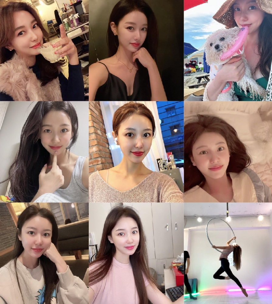 (编号sk392)  #韩国 美女 日常 生活 旅游 自拍多 瑜伽 1511张照片视频171个（带ig）