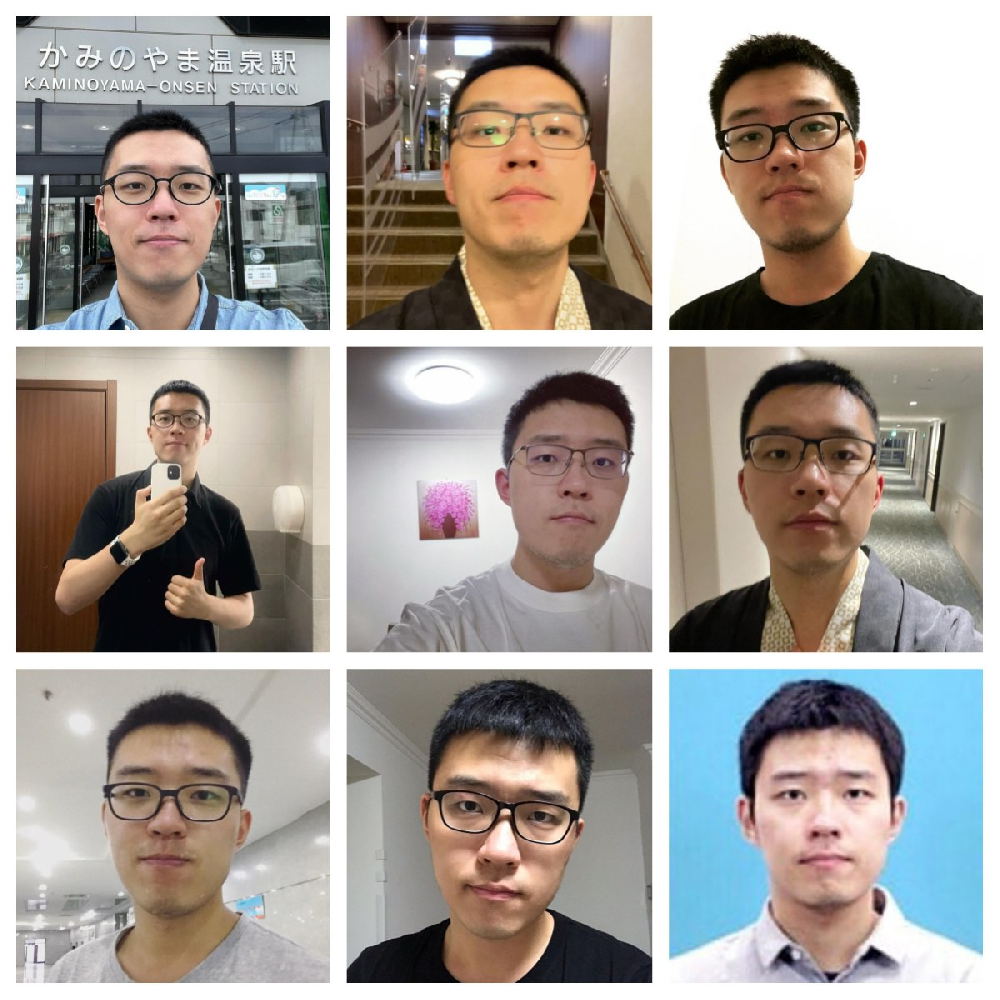 (编号AA14)   #国内 男子 日常 生活 旅游 自拍《证件照》  576张照片视频5个（带ig)