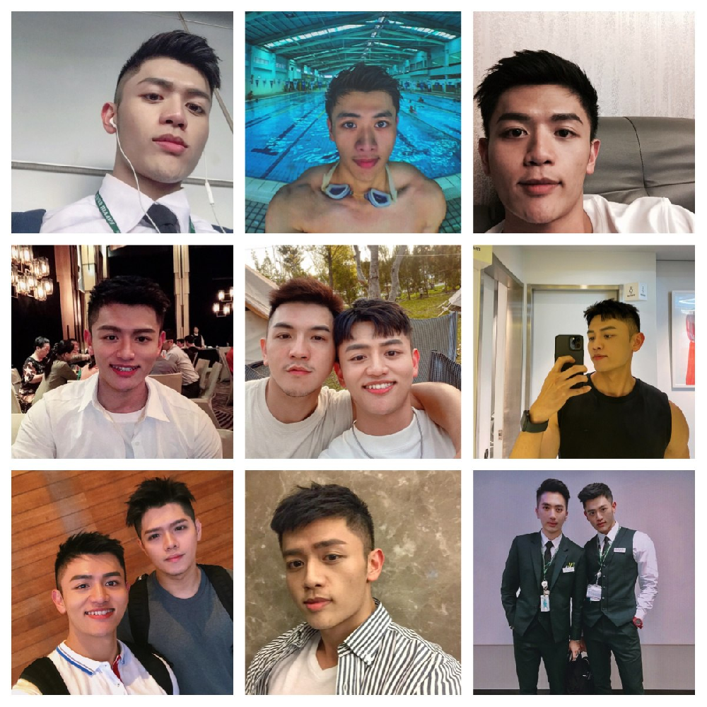 (编号AA23)   #台湾 男子 日常 生活  旅游 聚会 同框 自拍比较少1604张照片视频197个（带ig)