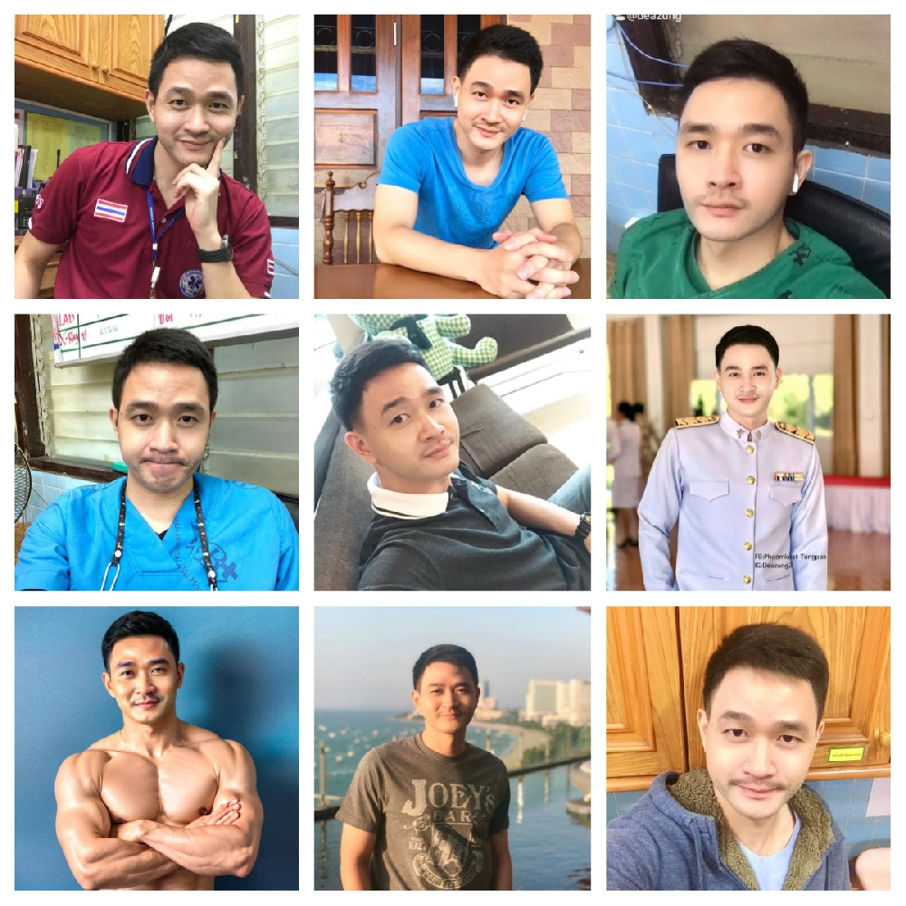 (编号AA27)   #泰国 男子 护士 生活 日常 自拍多 旅游1434张照片视频35个（带ig)