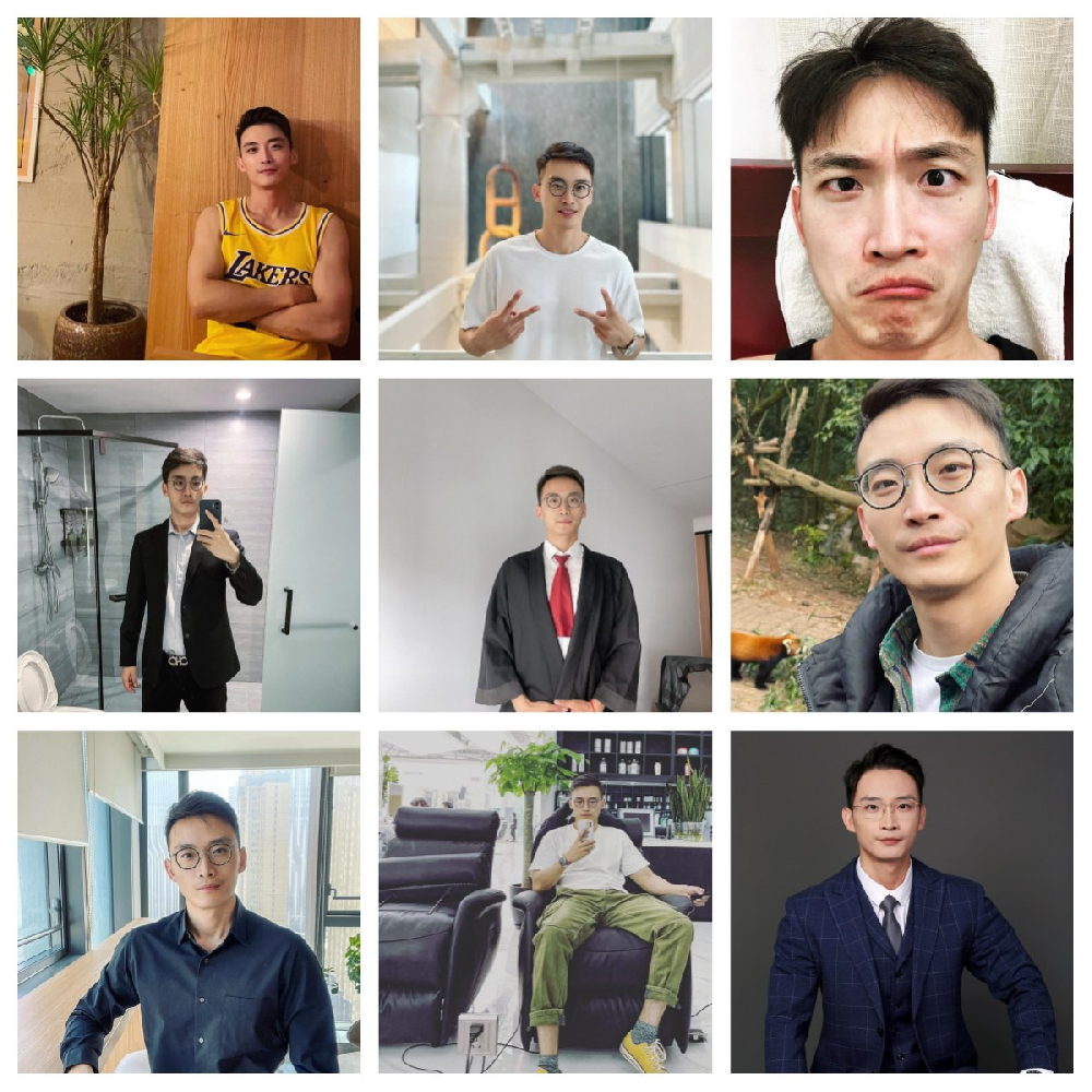 (编号AA28)  #证件  #国内 男子 律师 生活 日常 自拍 旅游 健身 正式装 786张照片视频47个（带ig)