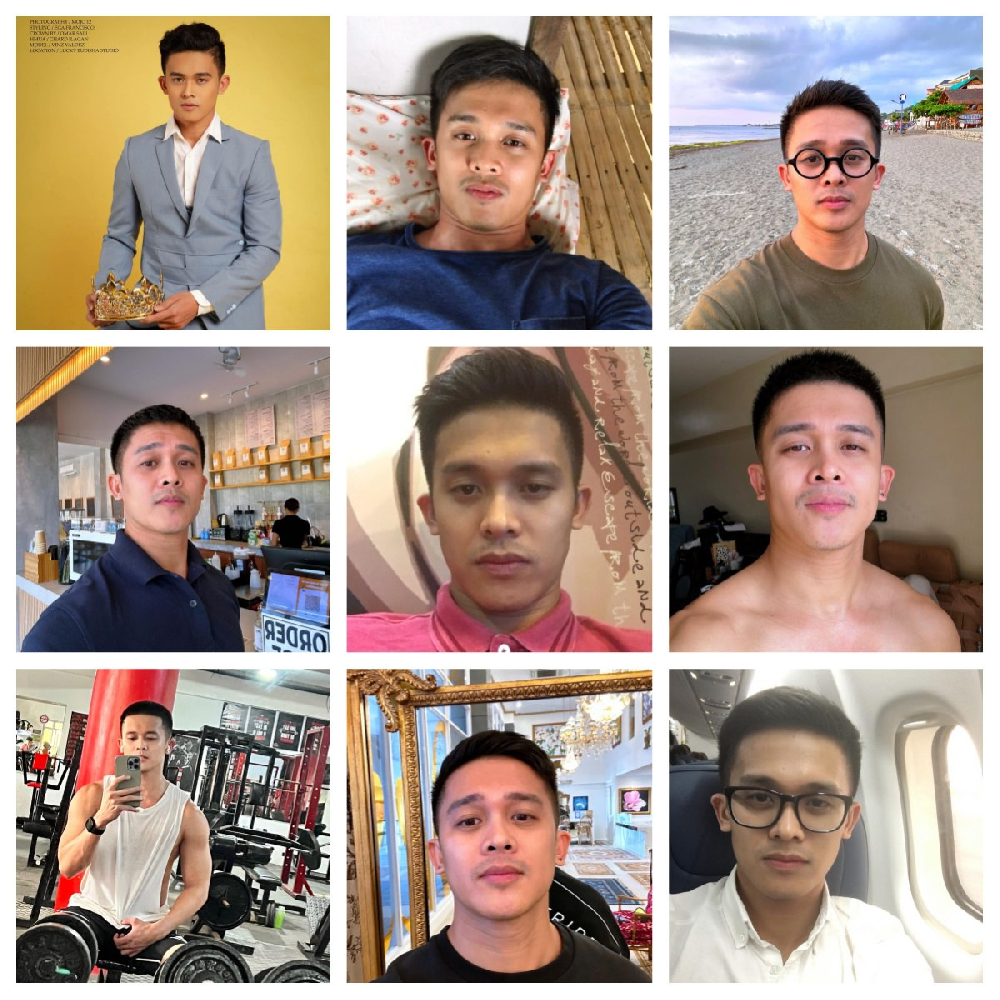 (编号AA30)   #菲律宾 男子 男子 生活 日常 自拍多 旅游 健身1246张照片视频132个（带ig)