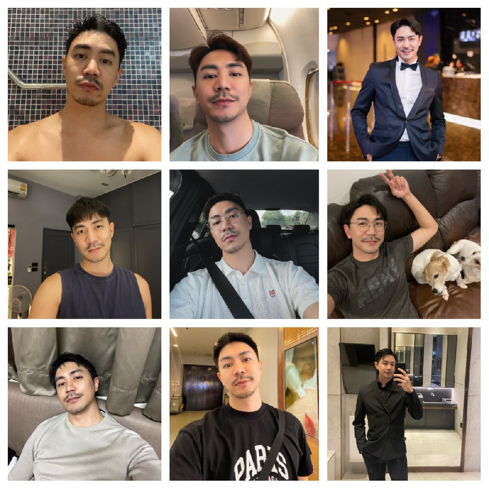 (编号AA36)   #泰国 男子 生活 工作 日常 旅游 自拍多 聚会 1356张照片视频13个（带ig)