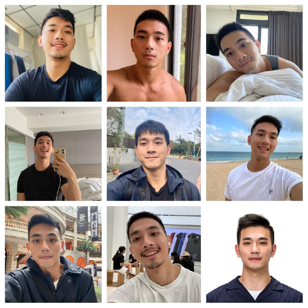 (编号AA39)    #澳大利亚 男子 生活 日常 旅游 自拍《证件照》 629张照片视频46个（带ig)