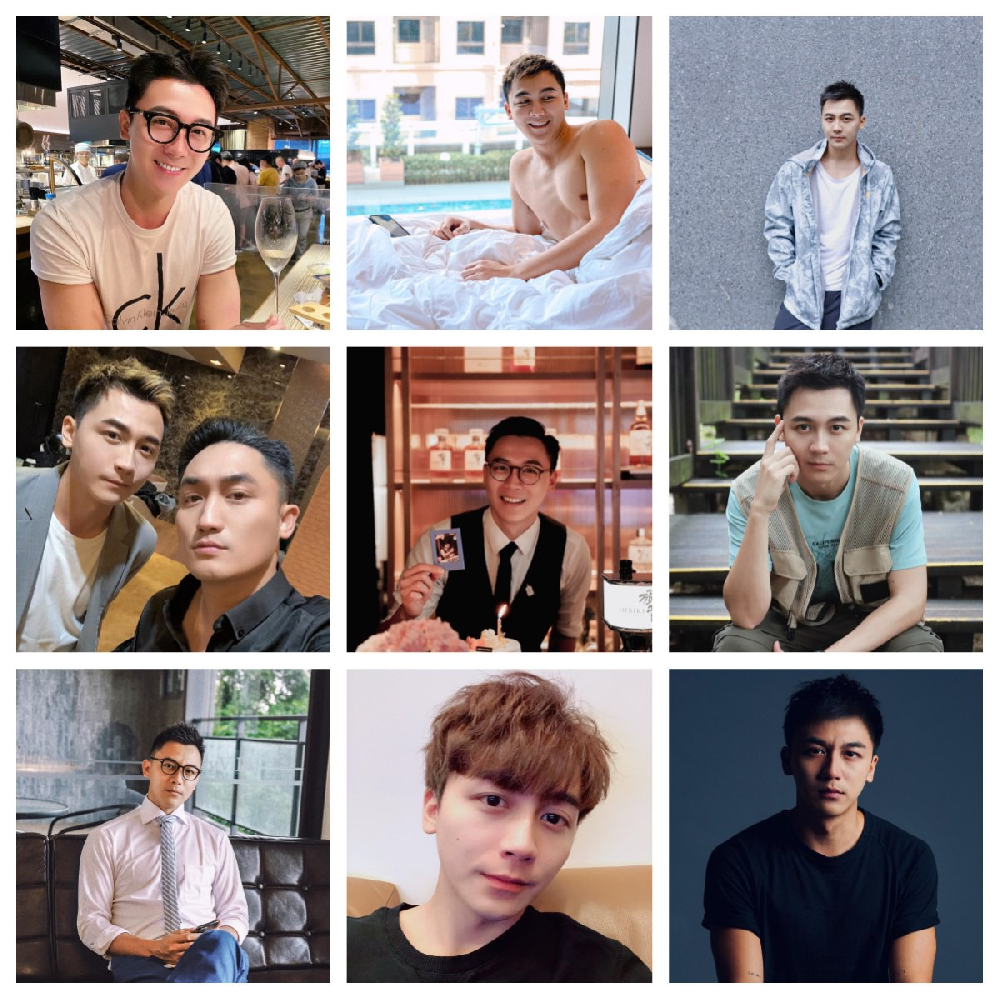 (编号AA49)  #证件  #台湾 男子 生活 日常 旅游 健身 自拍 1582张照片视频79个（带ig)