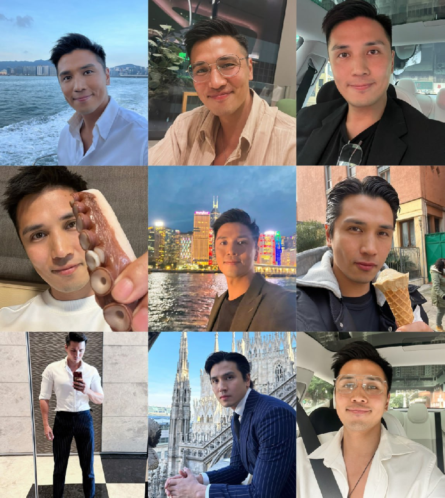 (编号A242)  #香港  男子 日常 生活 旅游940张照片视频112个（带ig）