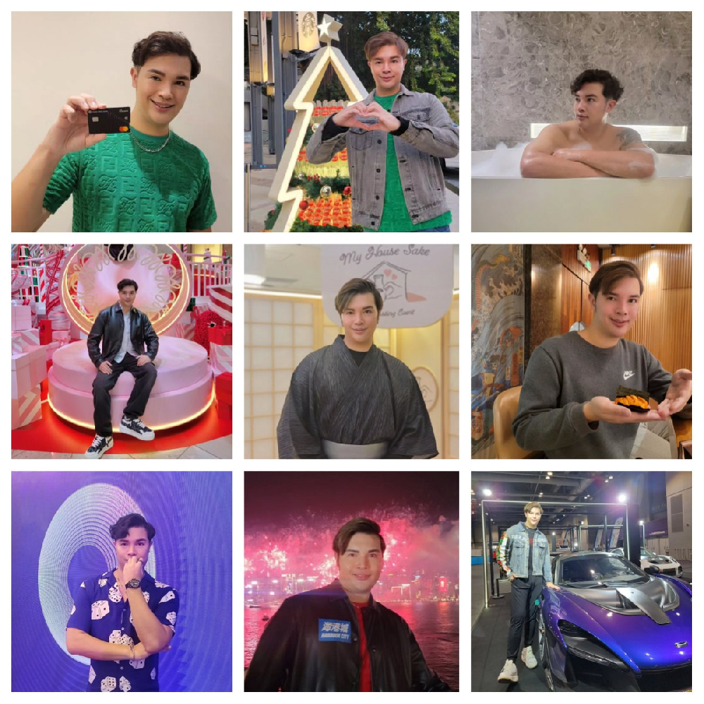 (编号aa74)   #香港 男子 日常 生活 旅游 工作 正装 聚会 美食 自拍 3580张照片视频617个（带ig)