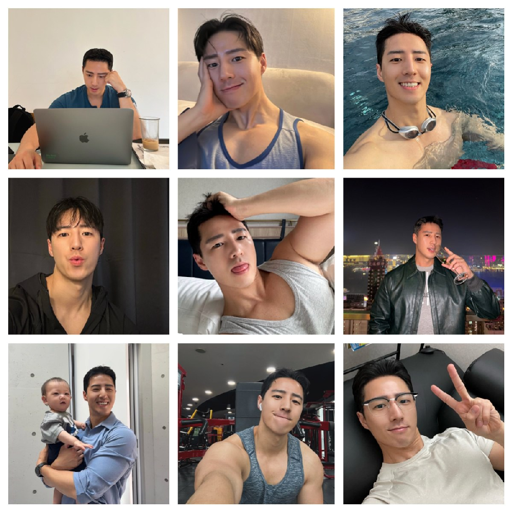 (编号aa79)   #韩国 宝爸 男子 日常 生活 工作 旅游 聚会 自拍 1523张照片视频180个