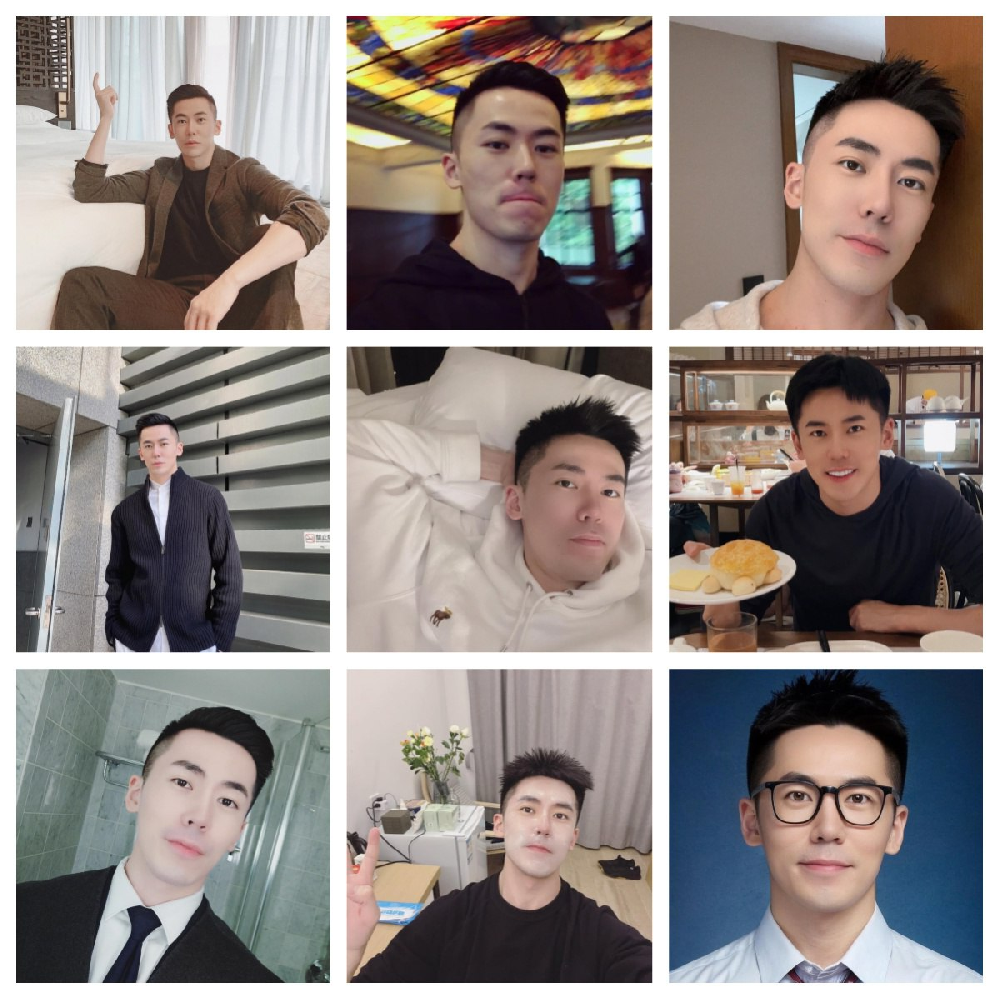 (编号aa90) #证件  #国内 男子 日常 生活 旅游 正装 有证件照 自拍多 345张照片视频68个（带ig)