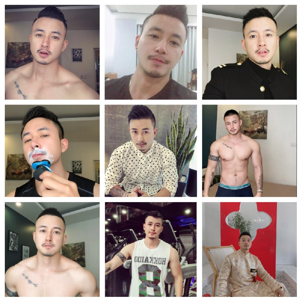 (编号aa100)  #越南  男子 生活 日常 旅游 自拍 美食 视频自拍 1830张照片视频179个 (带IG)