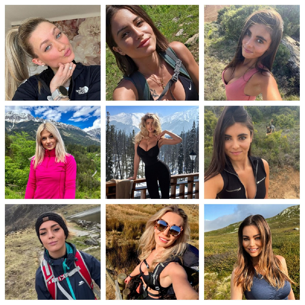 (编号kkk24)  欧美女 美女 日常 生活 爬山 旅游 风景 自拍1159张照片视频178个（带ig）