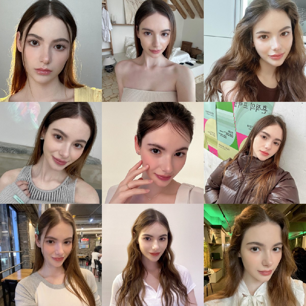 (编号kk255)  欧美女 在韩国生活 日常 生活 自拍多694张照片视频59个（带ig）