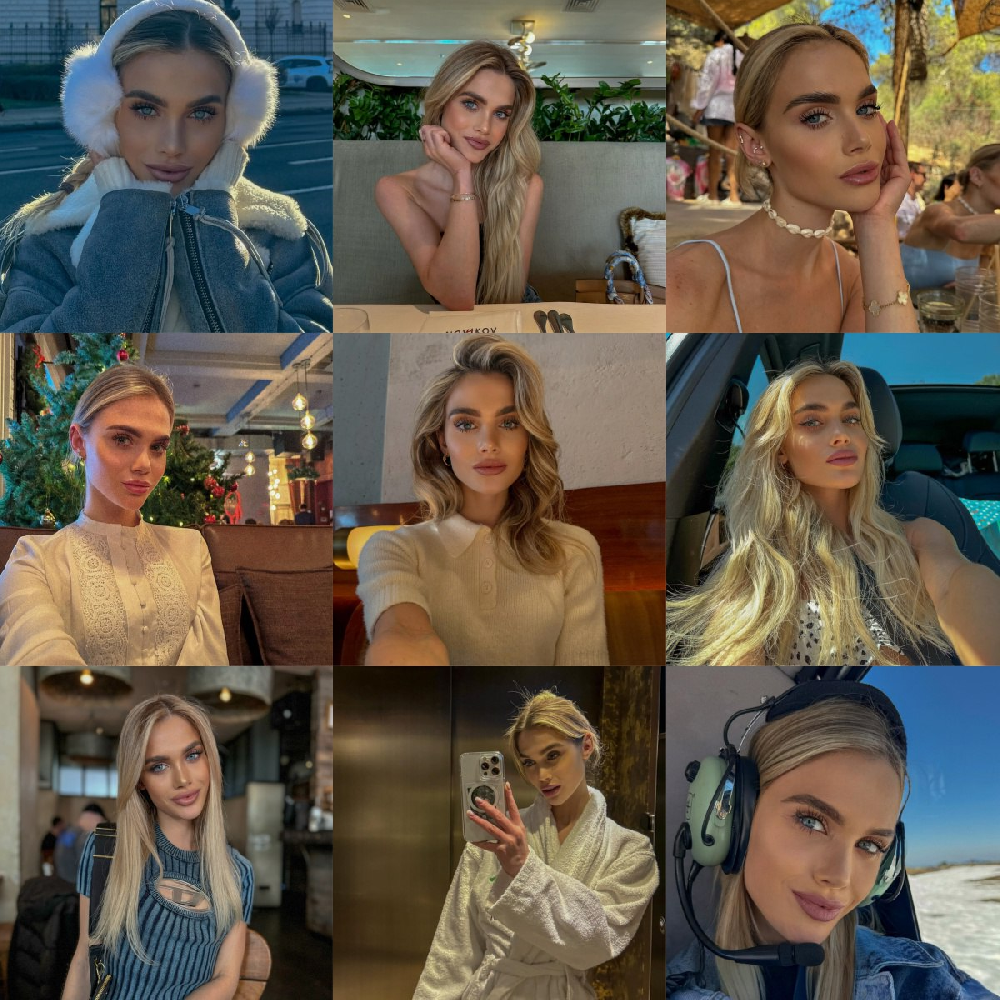 (编号kk265)  欧美女 日常 生活 旅游968张照片视频63个（带ig）