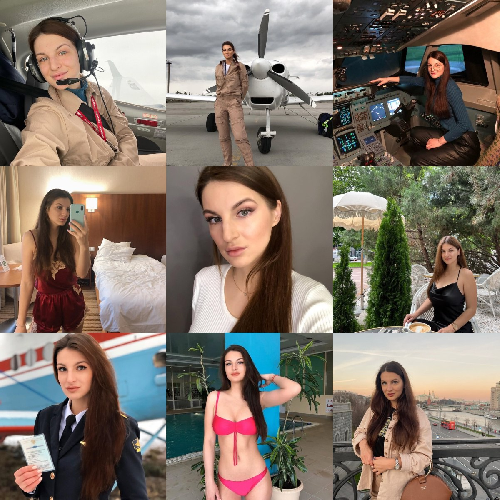 编号AC142 自拍🌟🌟🌟🌟 #俄罗斯 职业 机长 工作照 生活场景丰富 自拍多 旅游 风景 生活日常 照片1063张  视屏49个（带IG）