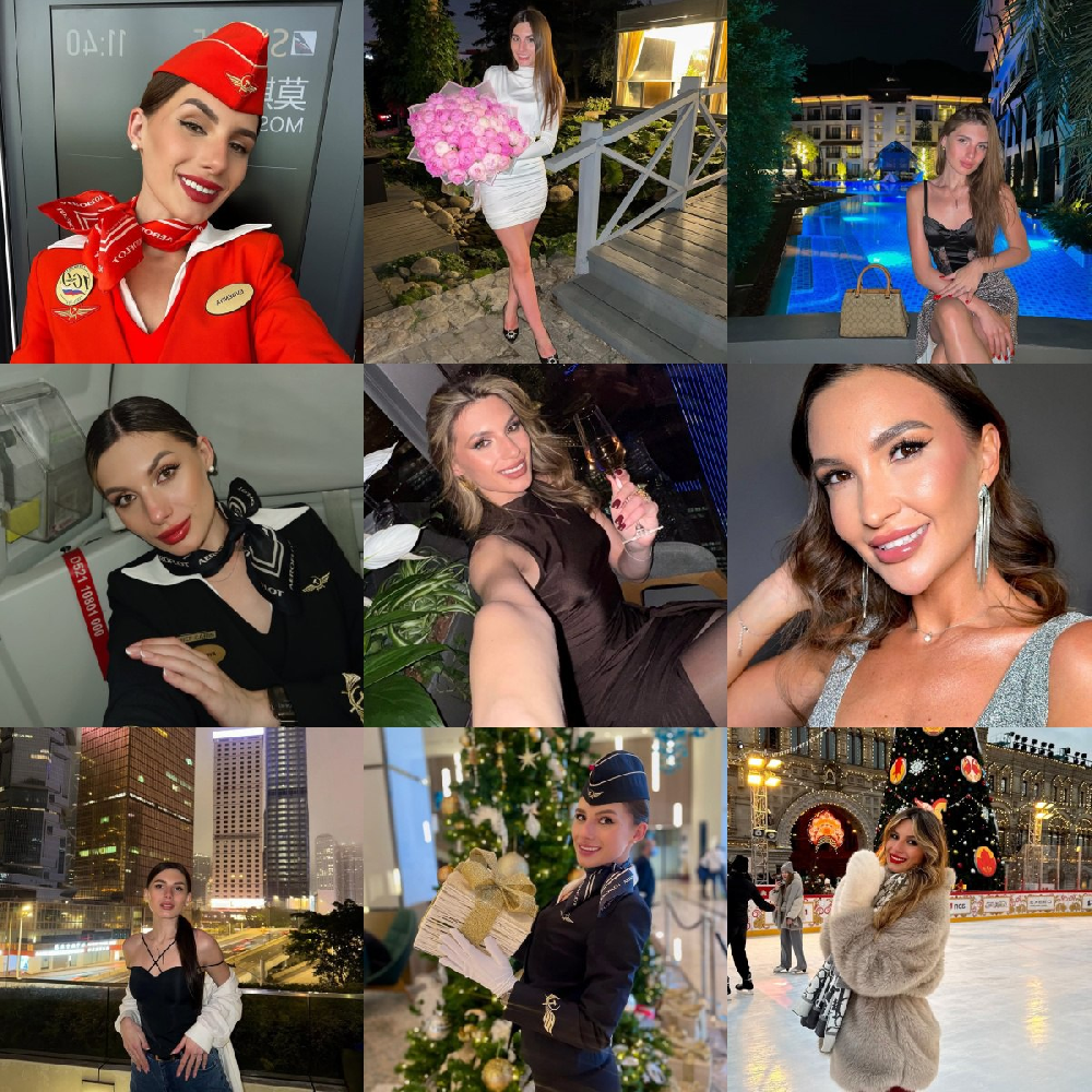 编号AC157 自拍🌟🌟🌟🌟 #俄罗斯 职业 空姐  自拍多 生活场景丰富  旅游 风景 生活日常 照片285张  视屏41个（带IG）