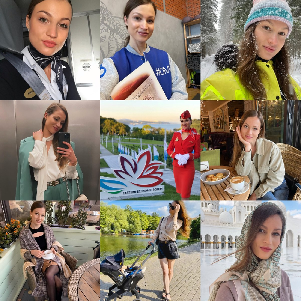 编号AC158 自拍🌟🌟🌟🌟 #俄罗斯 职业 空姐 瑜伽 宝妈  自拍多 生活场景丰富  旅游 风景 生活日常 照片1519张  视屏171个（带IG）