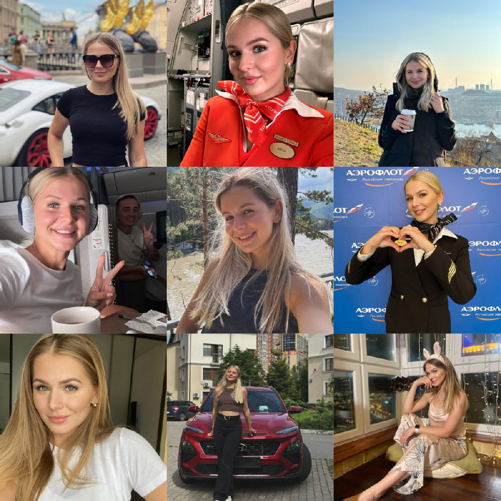 编号AC162 自拍🌟🌟🌟🌟 #俄罗斯 职业 空姐  自拍多 生活场景丰富  旅游 风景 生活日常 照片478张  视屏31个（带IG）