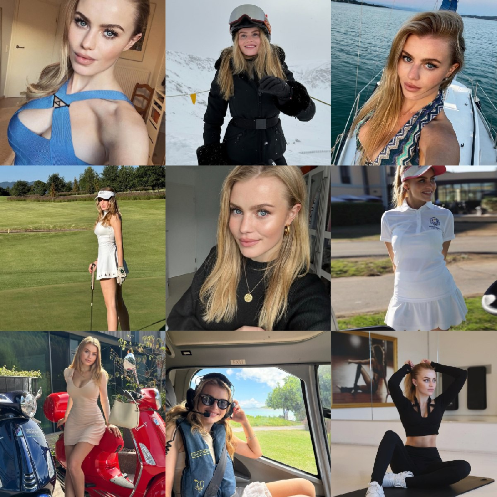 编号AC180 自拍🌟🌟🌟🌟 #德国 滑雪 高尔夫 瑜伽 自拍多 生活场景丰富  旅游 风景 生活日常 照片1916张  视屏171个（带IG）