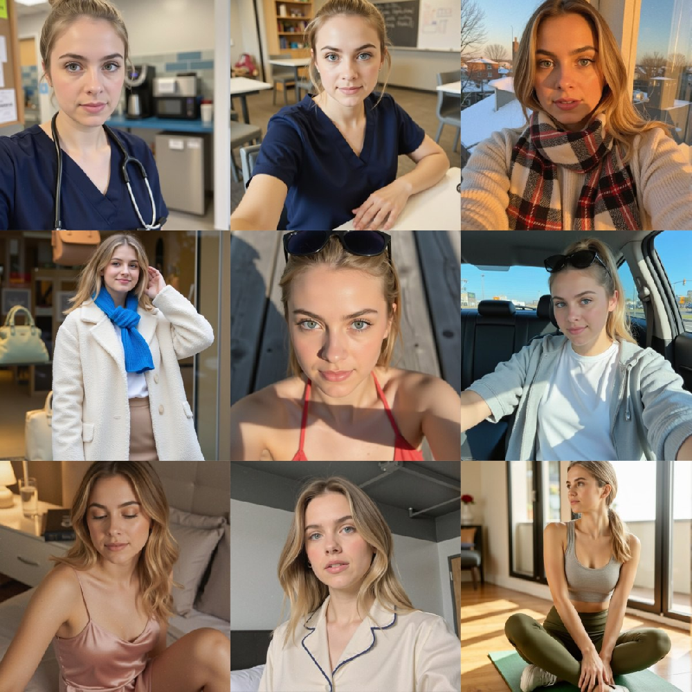 编号AC189 自拍🌟🌟🌟🌟 #加拿大 职业 医生 瑜伽 自拍多 生活场景丰富  旅游 风景 生活日常  照片550张  视屏18个 （带IG）