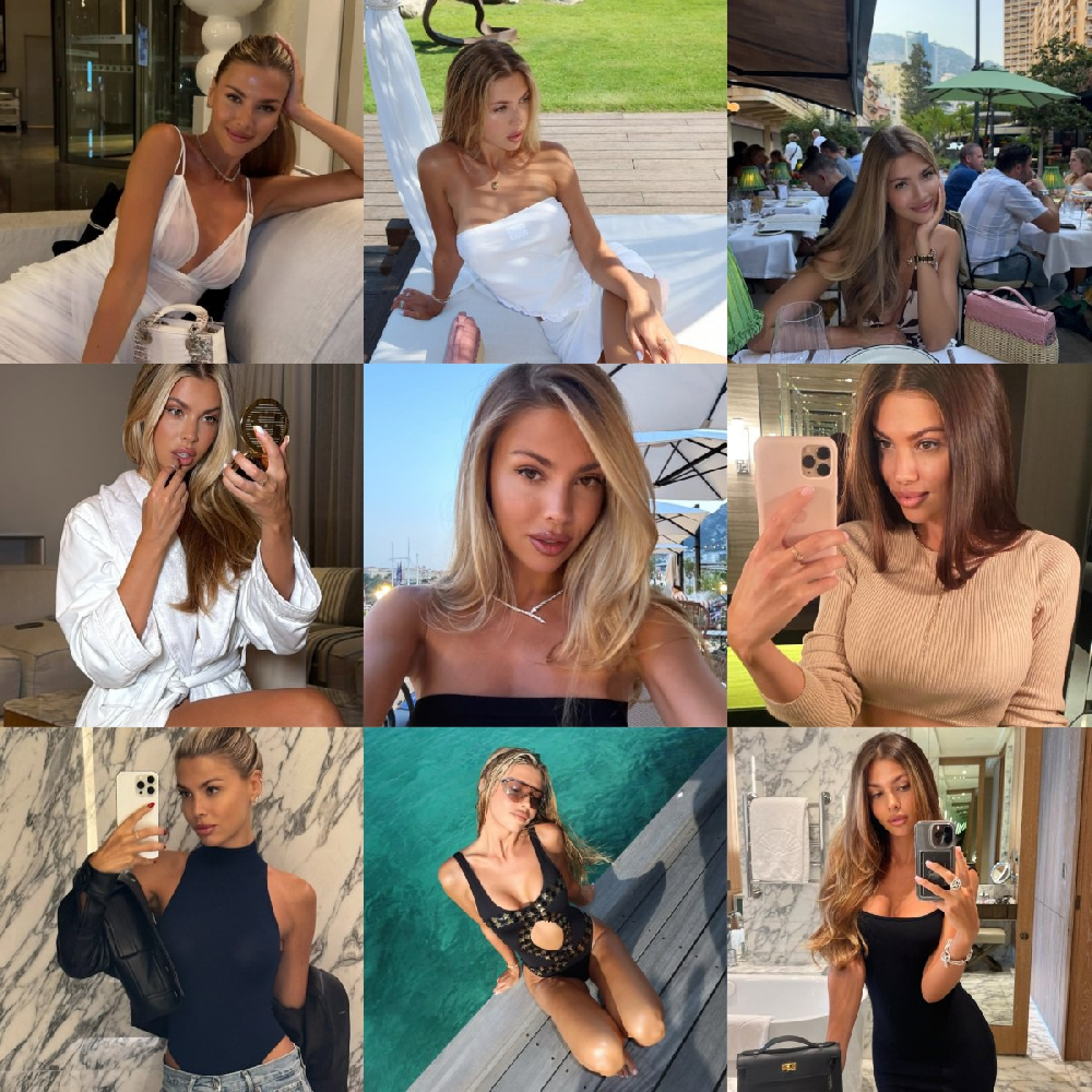 编号AC221 日常生活🌟🌟🌟🌟 #法国 富婆 法拉利 名媛 黑丝  生活场景丰富  旅游 风景 生活日常 照片1467张  视频152个 （带IG）