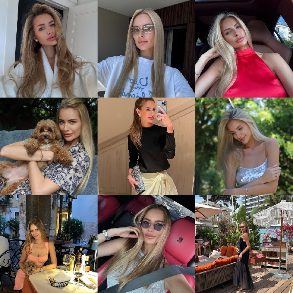 编号AC230 生活日常🌟🌟🌟🌟 #俄罗斯 居家 面膜  名媛  生活场景丰富  旅游 风景 生活日常  照片755张  视频155个 （带IG）