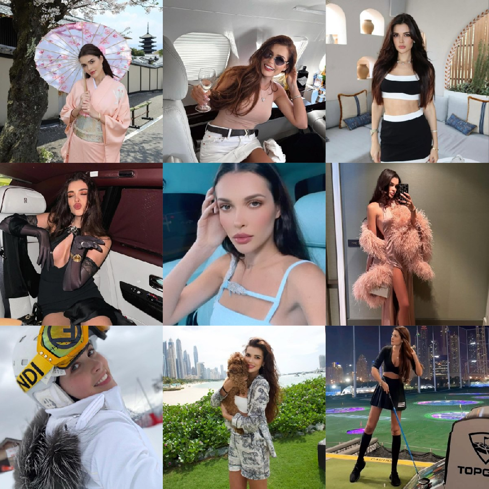 编号AC231 生活日常🌟🌟🌟🌟 #乌克兰 网球 烘焙 豪车 私人飞机  名媛 高尔夫 生活场景丰富  旅游 风景 生活日常  照片330张  视频70个 （带IG）