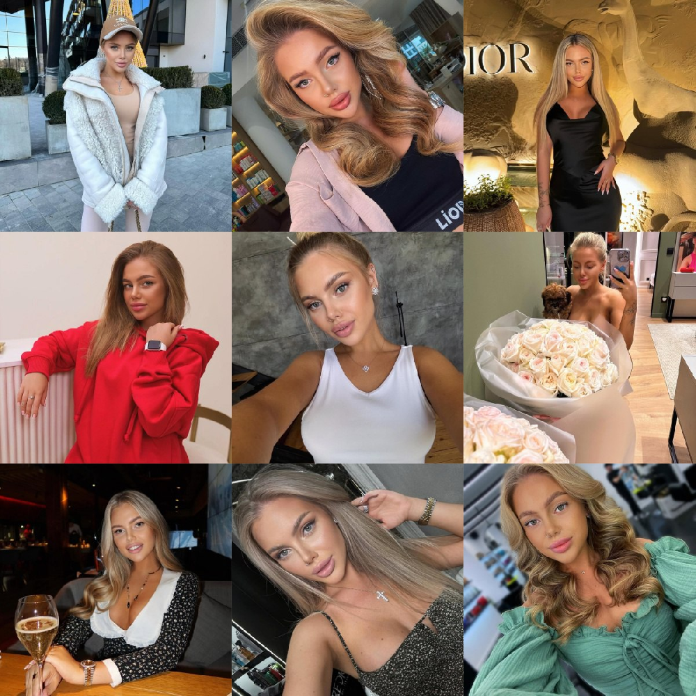 编号AC238 生活日常🌟🌟🌟🌟 #俄罗斯 名媛  自拍多 生活场景丰富  旅游 风景 生活日常  照片553张  视频53个 （带IG）