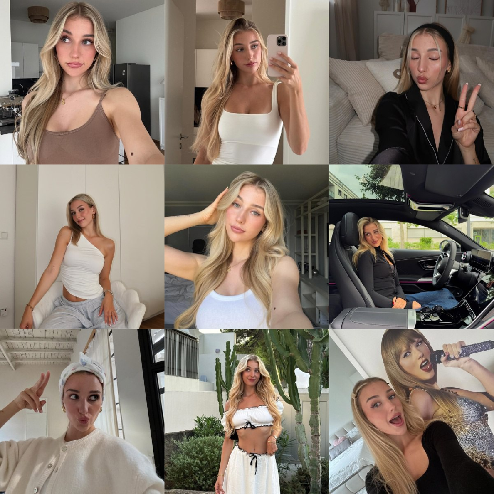 编号AC247 生活日常🌟🌟🌟🌟 #美国 聚会 居家 睡衣  自拍多 生活场景丰富  旅游 风景 生活日常  照片921张  视频184个  （带IG）