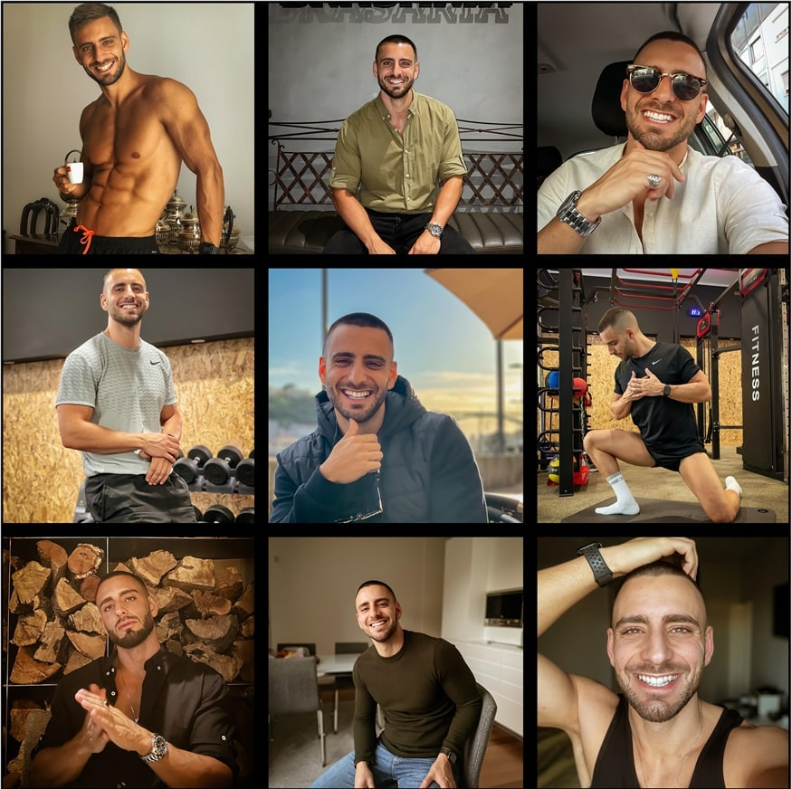 (编号P821)  欧美男士 日常健身 自拍821张照片视频139个