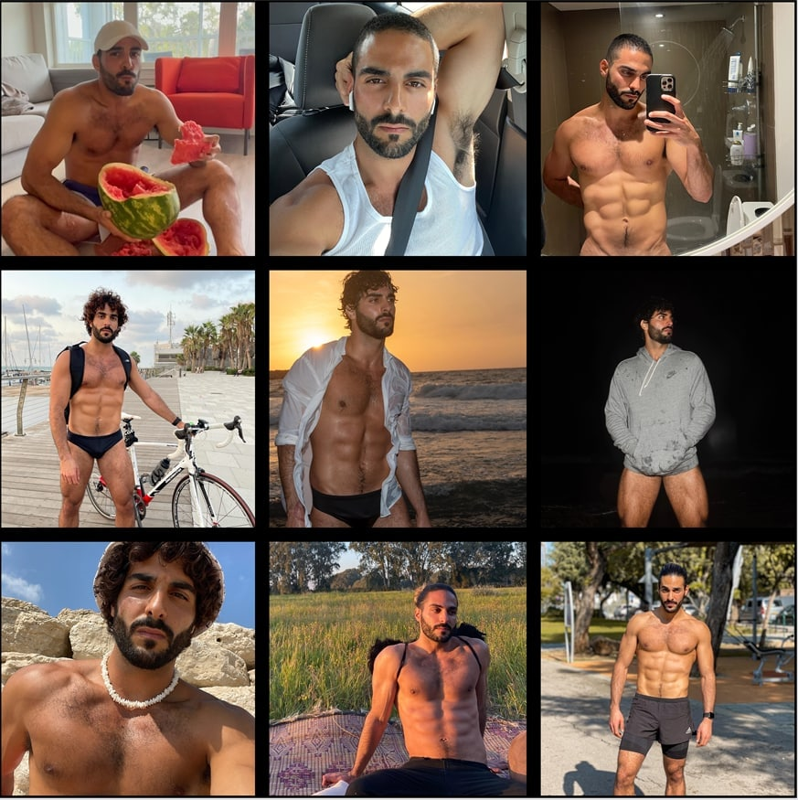 (编号L858)  欧美男士 日常生活 旅游自拍858张照片视频53个