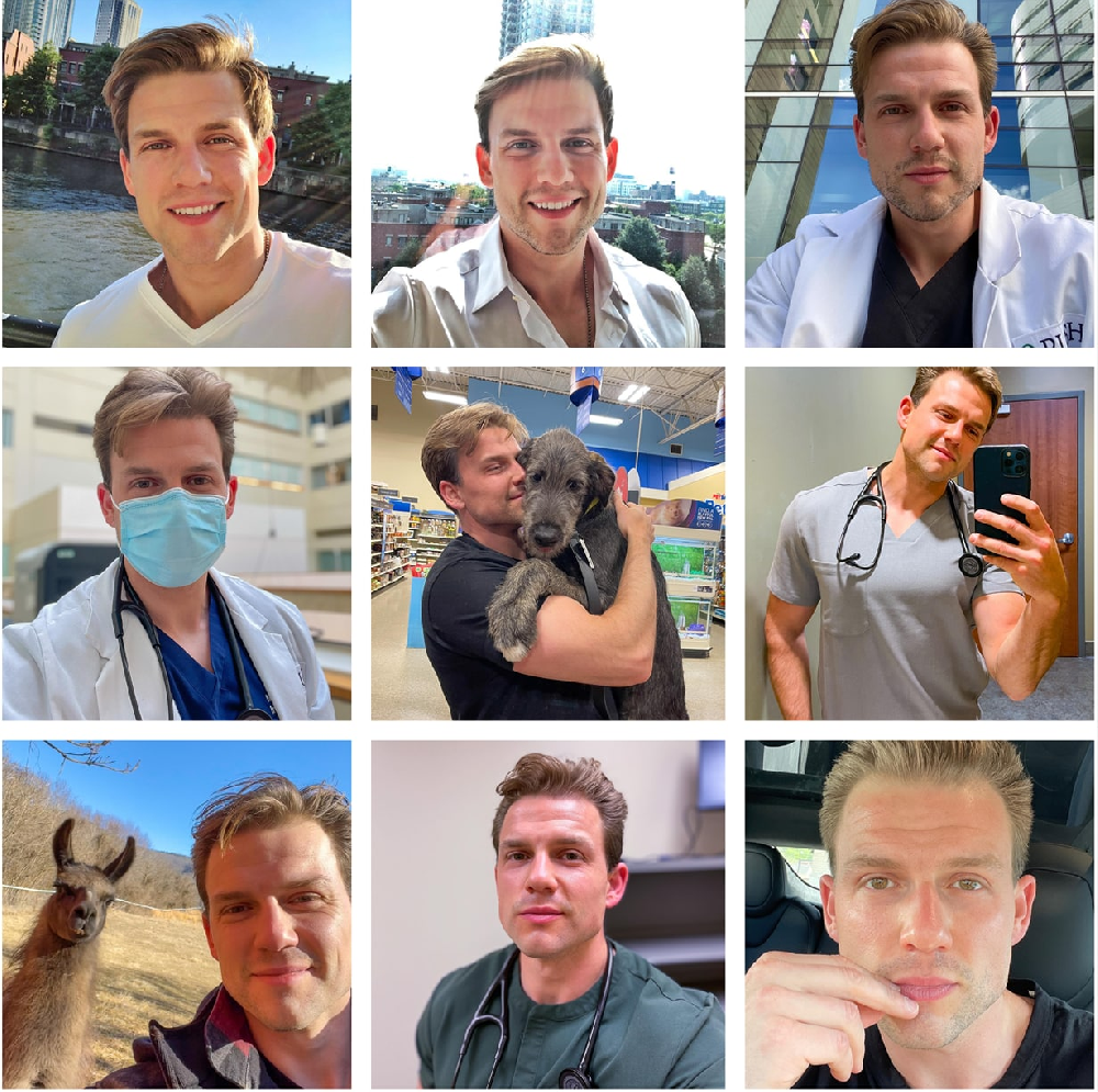 (编号L414)  欧美男 职业医生 日常工作 旅游建设414张照片视频18个 《适合虚拟视频》