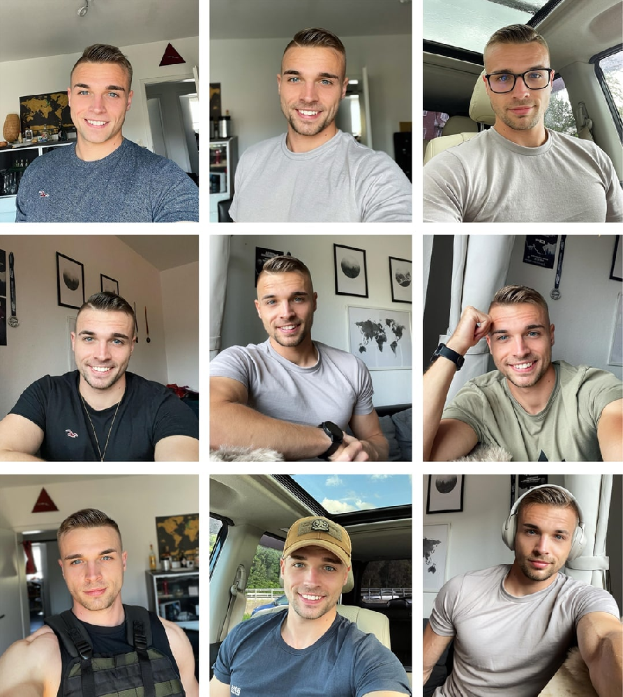 (编号k12) 欧美男士  自拍多 385张照片视频20个，视频没自拍