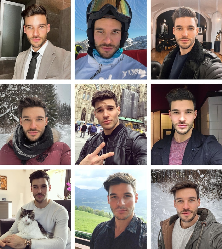 (编号sn14)  欧美男士 日常 生活 旅游504张照片视频15个