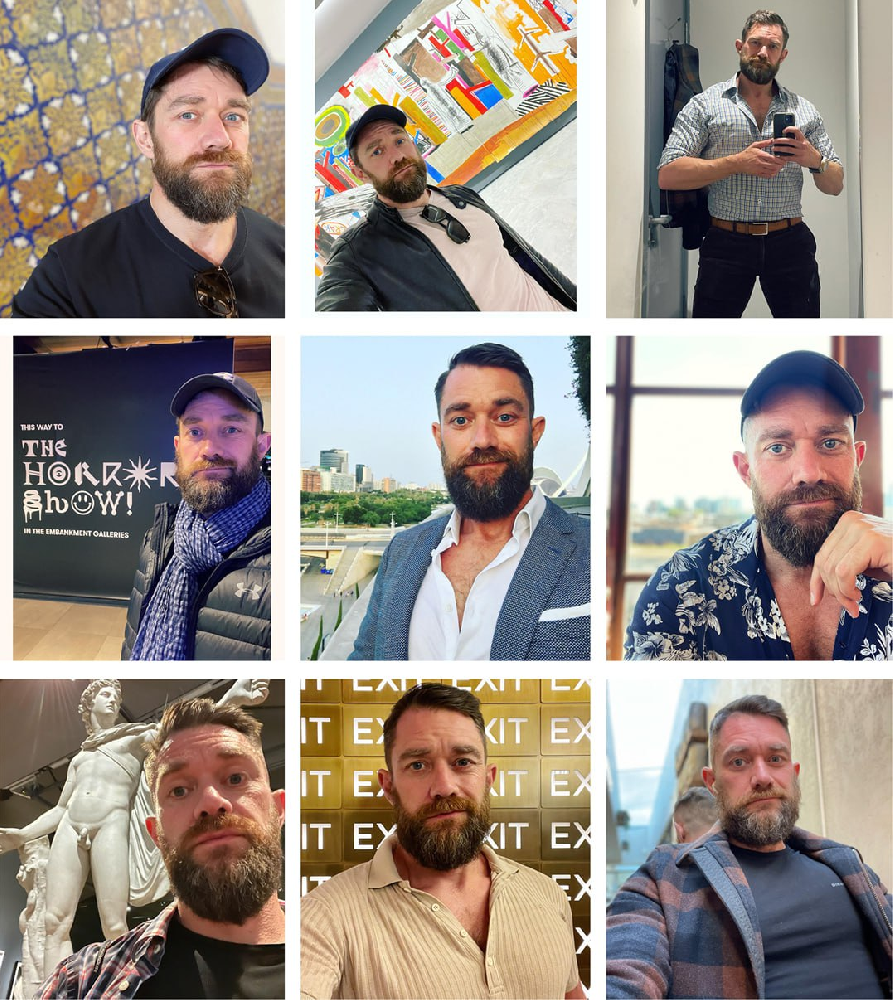 (编号sn36)  欧美男士 日常 生活 旅游1208张照片视频10个