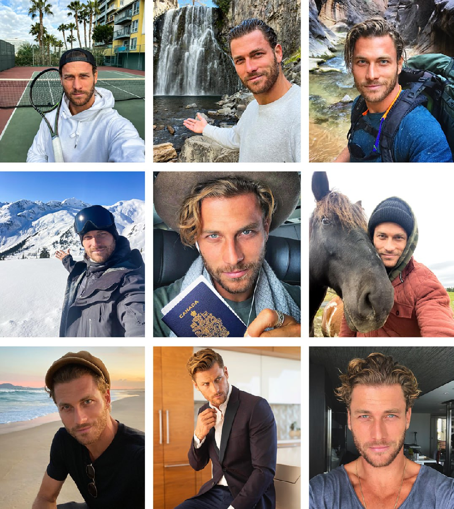 (编号sn41)  欧美男士 日常 生活 旅游525张照片视频106个