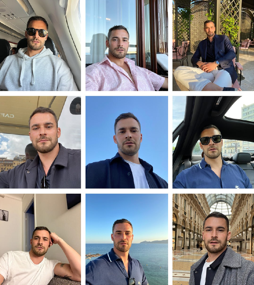 (编号sn42)  欧美男士 日常 生活 旅游686张照片视频57个