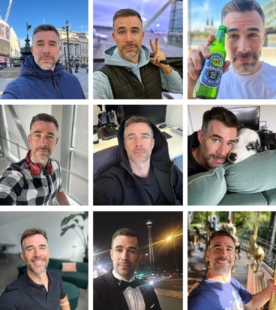 (编号sn53)  欧美男士 日常 生活 旅游 养狗513张照片视频20个