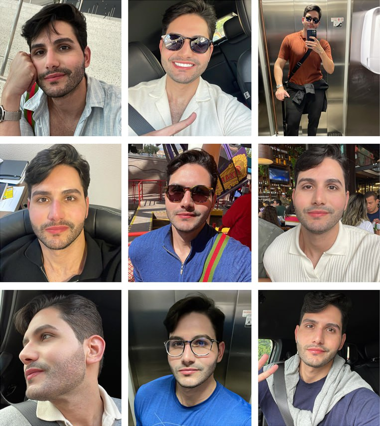 (编号sn95) #证件  欧美 帅哥 日常 生活 自拍多302张照片视频68个  证件 ⭐️  带法国护照