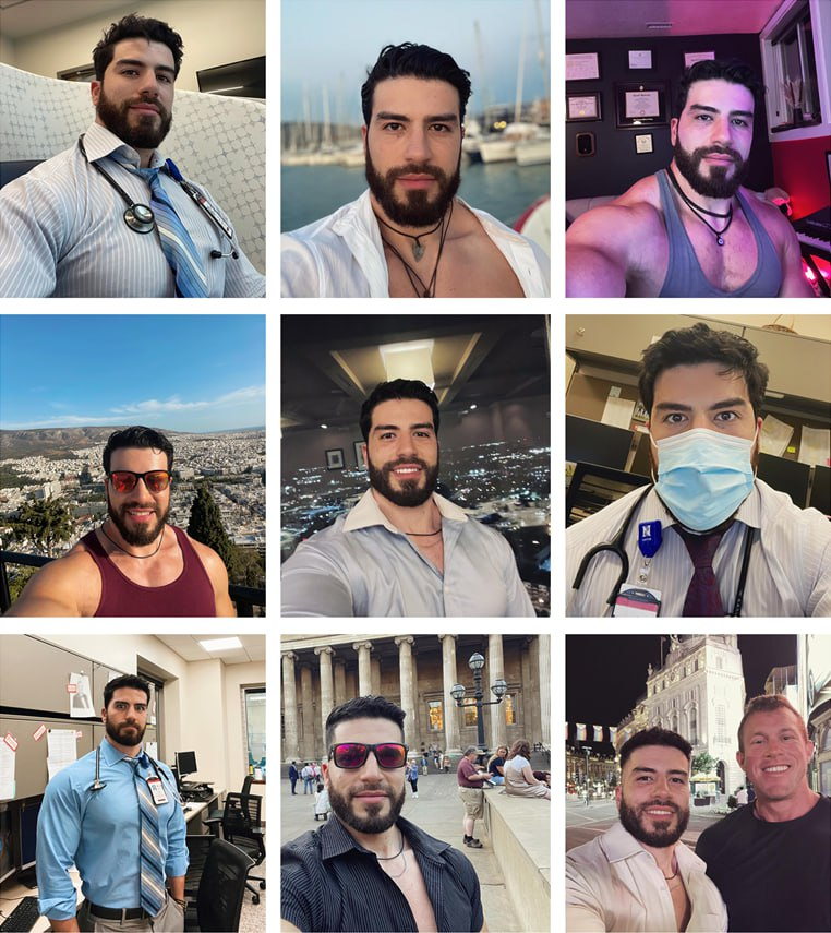 (编号sn97) #医生  欧美 男子 职业医生 日常 生活 旅游904张照片视频94个